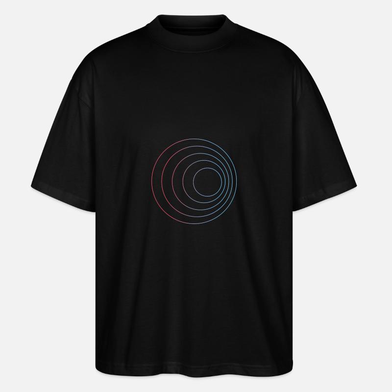 Doppler-Effekt - Stanley/Stella Oversized Unisex Bio T-Shirt Blaster 2.0 - Schwarz