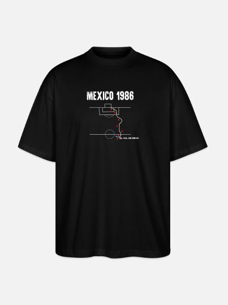 EL GOL DE DIEGO - T-shirt bio Blaster 2.0 coupe oversize Stanley/Stella Unisexe - noir