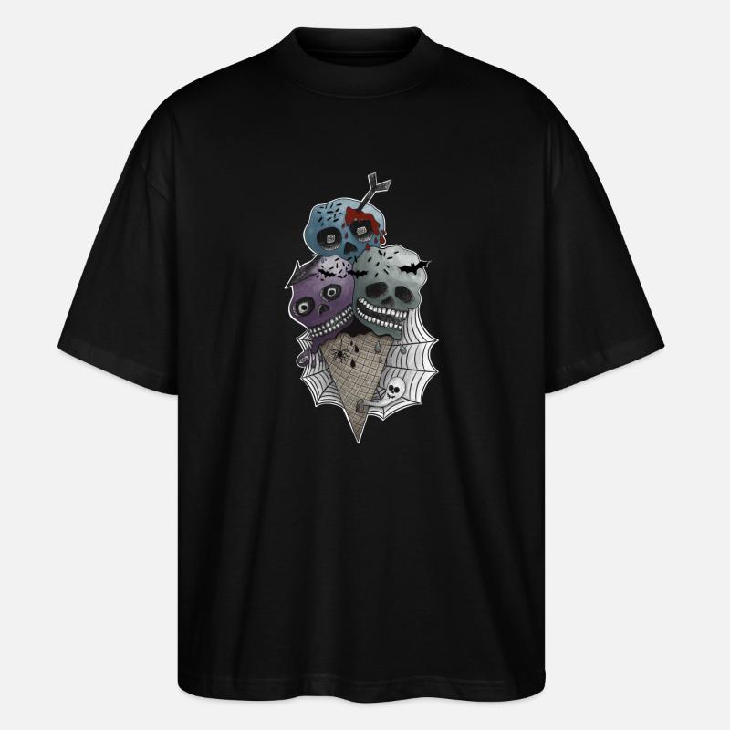GothICECream Deluxe - Stanley/Stella Oversized Unisex Bio T-Shirt Blaster 2.0 - Schwarz