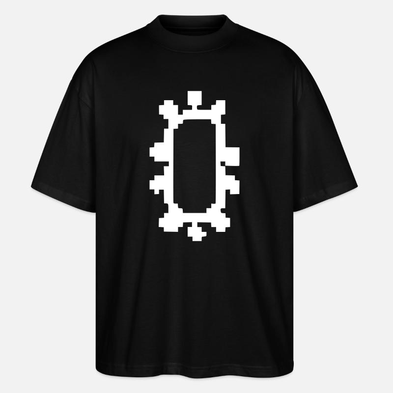 Capsule de pilules Pixel Art Médicament - T-shirt bio Blaster 2.0 coupe oversize Stanley/Stella Unisexe - noir