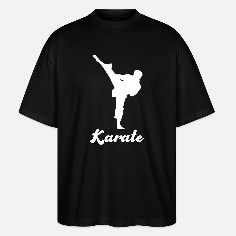 karate - Stanley/Stella Oversized Unisex Bio T-Shirt Blaster 2.0 - Schwarz