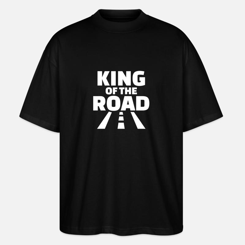 Trucker - Stanley/Stella Oversized Unisex Bio T-Shirt Blaster 2.0 - Schwarz