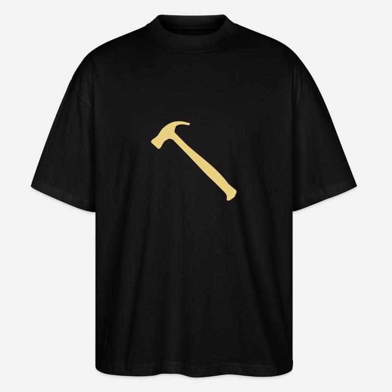 Hammer - Stanley/Stella Oversized Unisex Bio T-Shirt Blaster 2.0 - Schwarz