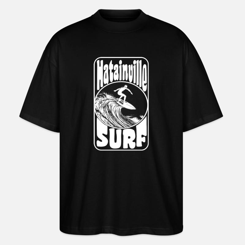 Hatainville - Stanley/Stella Oversized Unisex Bio T-Shirt Blaster 2.0 - Schwarz