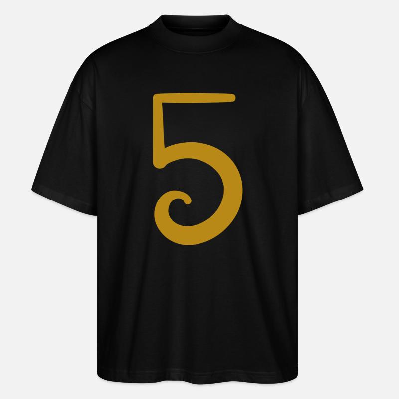 5 - Stanley/Stella Oversized Unisex Organic T-shirt Blaster 2.0 - black
