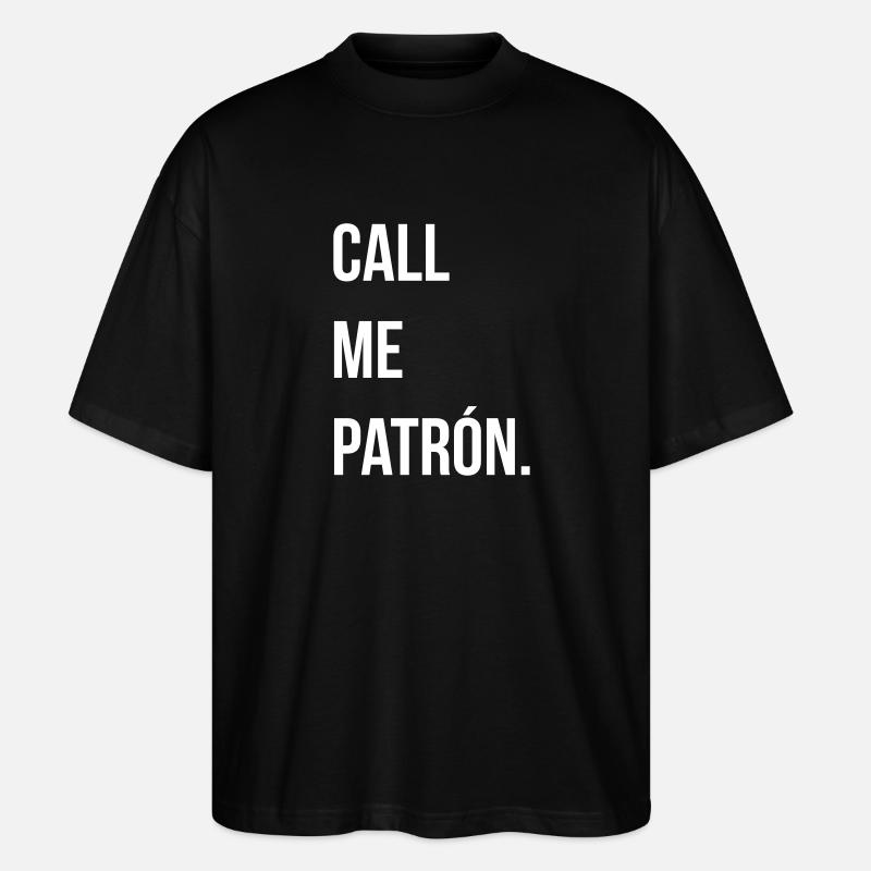 el Patron - Stanley/Stella Oversized Unisex Bio T-Shirt Blaster 2.0 - Schwarz
