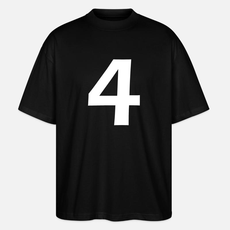 4 - Stanley/Stella Oversized Unisex Organic T-shirt Blaster 2.0 - black