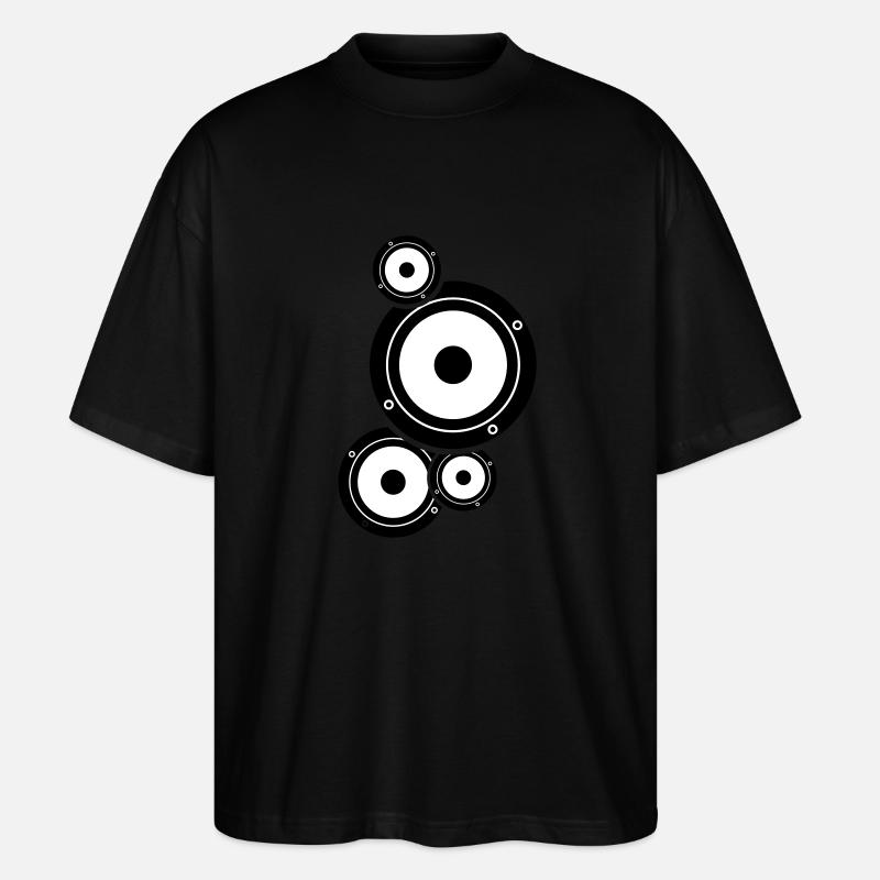 boxen - Stanley/Stella Oversized Unisex Bio T-Shirt Blaster 2.0 - Schwarz