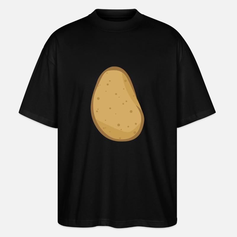Potato - Stanley/Stella Oversized Unisex Bio T-Shirt Blaster 2.0 - Schwarz