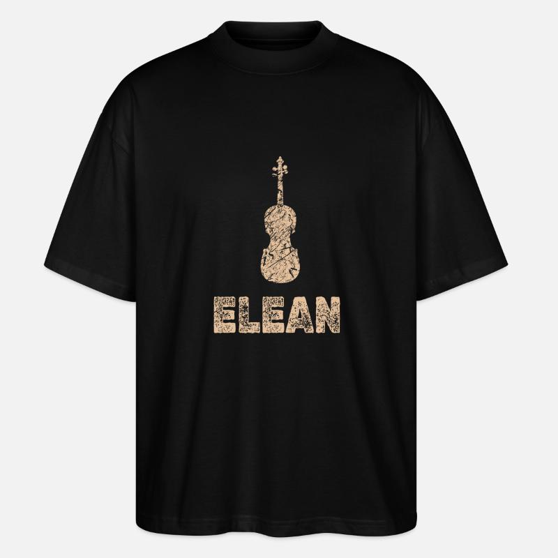 Bratsche Elean - Stanley/Stella Oversized Unisex Bio T-Shirt Blaster 2.0 - Schwarz