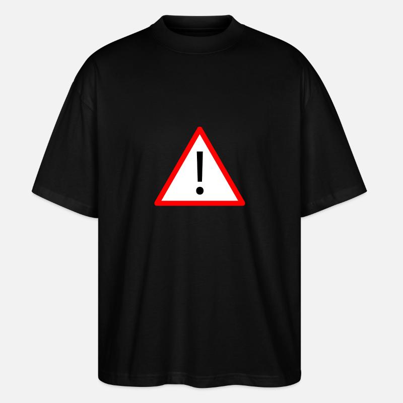Achtung! - Stanley/Stella Oversized Unisex Bio T-Shirt Blaster 2.0 - Schwarz