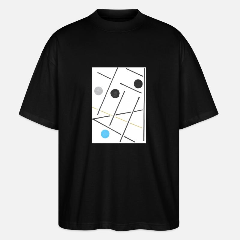 Biasio - Stanley/Stella Oversized Unisex Bio T-Shirt Blaster 2.0 - Schwarz