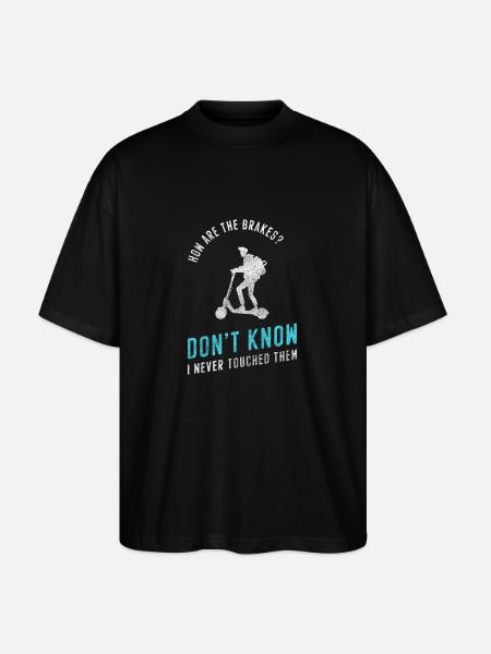 E-Scooter Electrics Kids - Stanley/Stella Oversized Unisex Organic T-shirt Blaster 2.0 - black