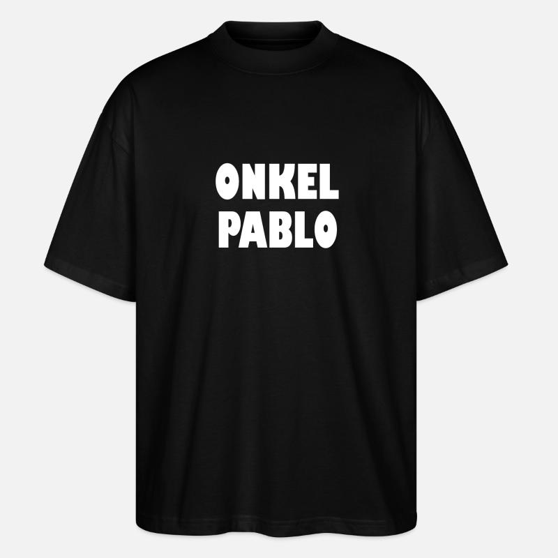 oncle - T-shirt bio Blaster 2.0 coupe oversize Stanley/Stella Unisexe - noir