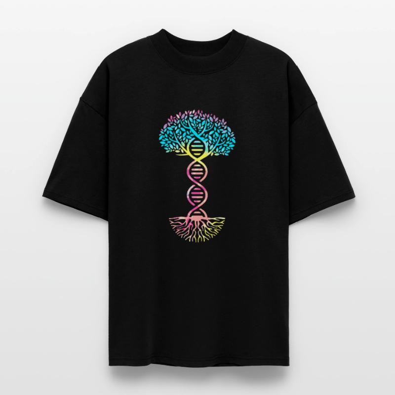 Structural formula molecule Stanley/Stella Oversized Unisex Organic T-shirt Blaster 2.0