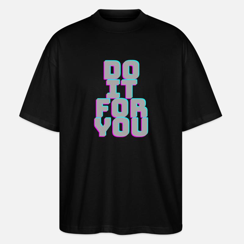 DoItForYou (FaitesPourVous) - T-shirt bio Blaster 2.0 coupe oversize Stanley/Stella Unisexe - noir