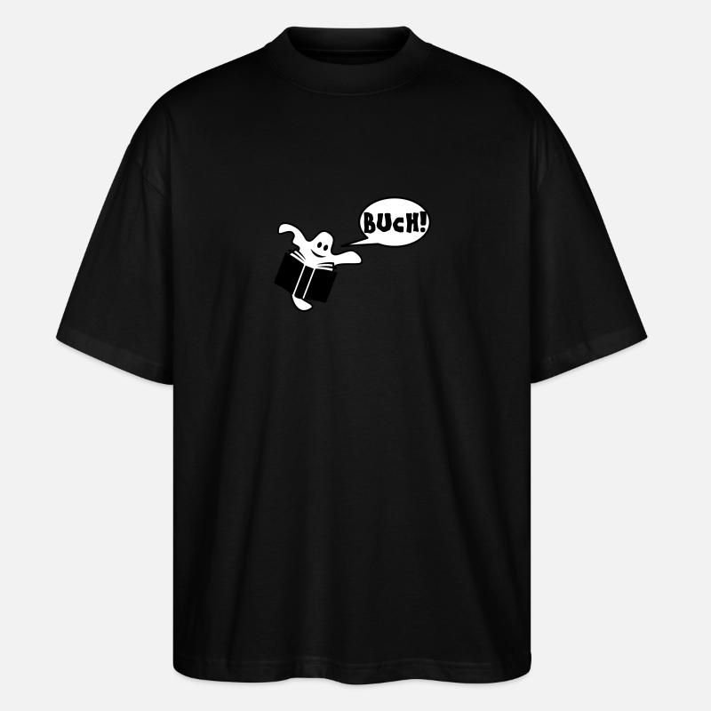 Buch - Stanley/Stella Oversized Unisex Bio T-Shirt Blaster 2.0 - Schwarz