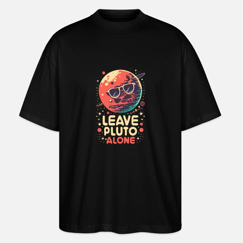 Leave Pluto Alone - T-shirt bio Blaster 2.0 coupe oversize Stanley/Stella Unisexe - noir