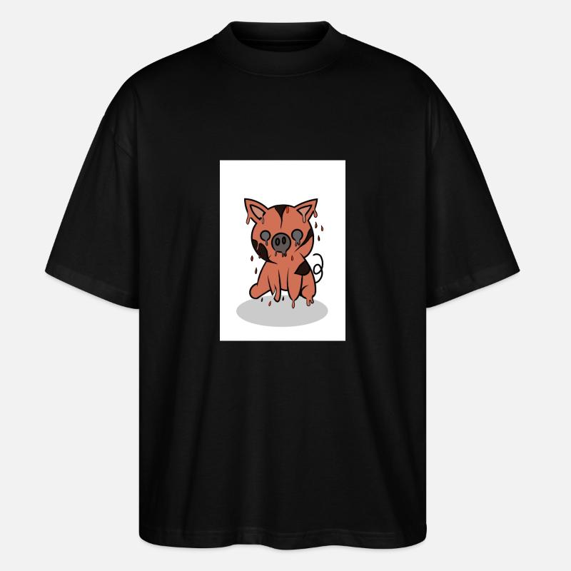 Bild 0019 - Stanley/Stella Oversized Unisex Bio T-Shirt Blaster 2.0 - Schwarz