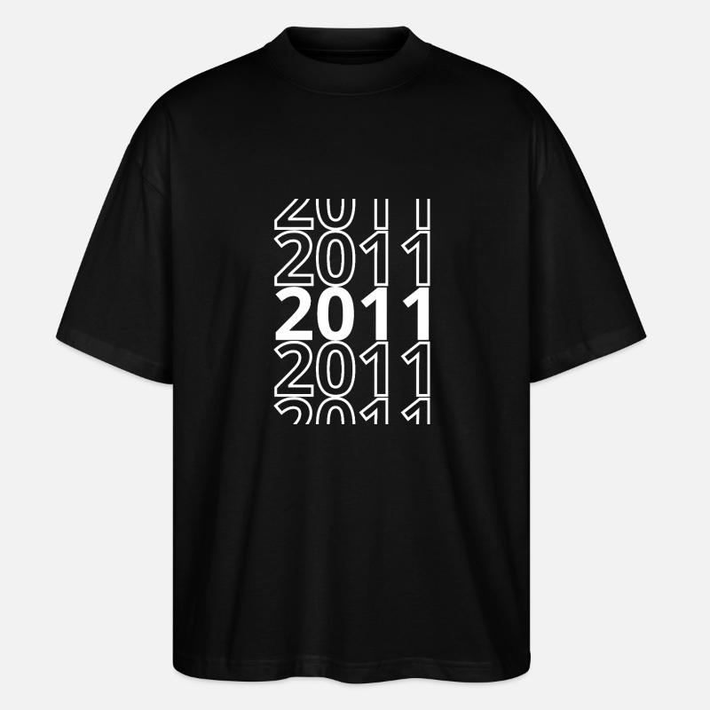 2011 2011 2011 - Stanley/Stella Oversized Unisex Organic T-shirt Blaster 2.0 - black