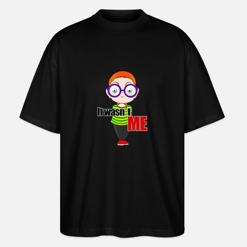 Il n'a pas été ME - T-shirt bio Blaster 2.0 coupe oversize Stanley/Stella Unisexe - noir