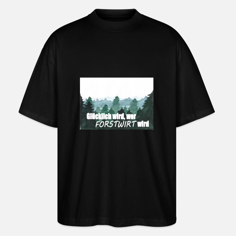 sylviculture - T-shirt bio Blaster 2.0 coupe oversize Stanley/Stella Unisexe - noir