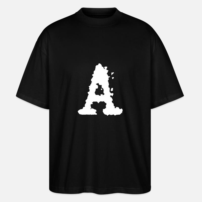 A - Stanley/Stella Oversized Unisex Organic T-shirt Blaster 2.0 - black