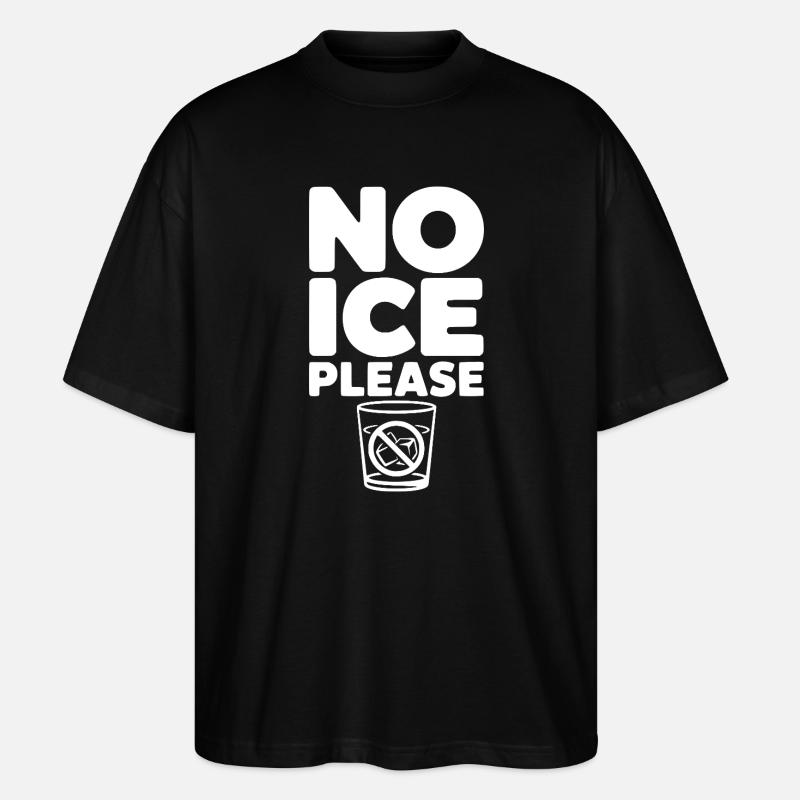 Non, je vous en prie - T-shirt bio Blaster 2.0 coupe oversize Stanley/Stella Unisexe - noir