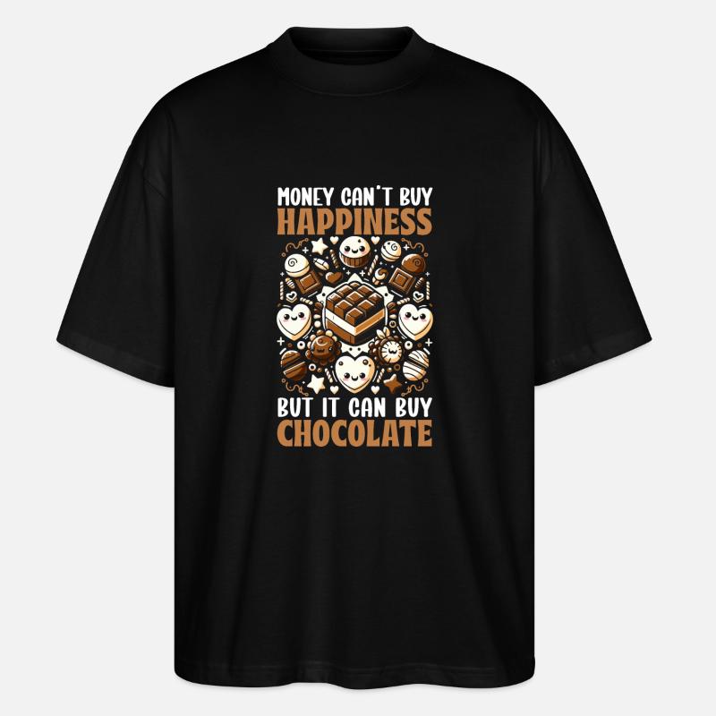 Ich Liebe - Stanley/Stella Oversized Unisex Bio T-Shirt Blaster 2.0 - Schwarz