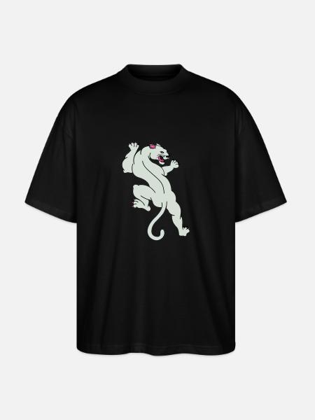 panthers 02 - Stanley/Stella Oversized Unisex Organic T-shirt Blaster 2.0 - black