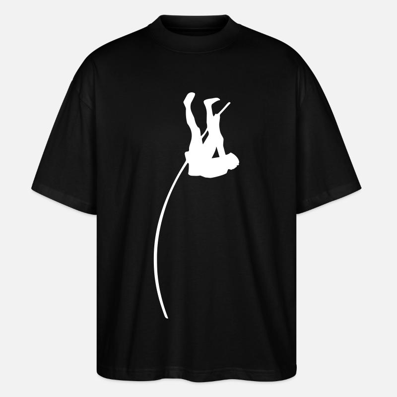 saut à la perche - T-shirt bio Blaster 2.0 coupe oversize Stanley/Stella Unisexe - noir