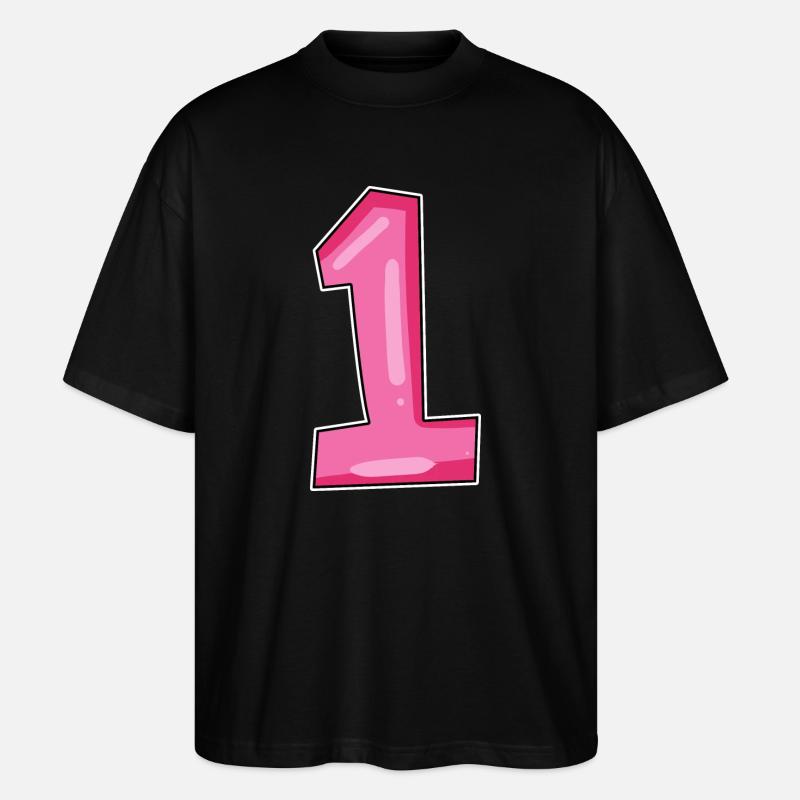 1 - Stanley/Stella Oversized Unisex Bio T-Shirt Blaster 2.0 - Schwarz