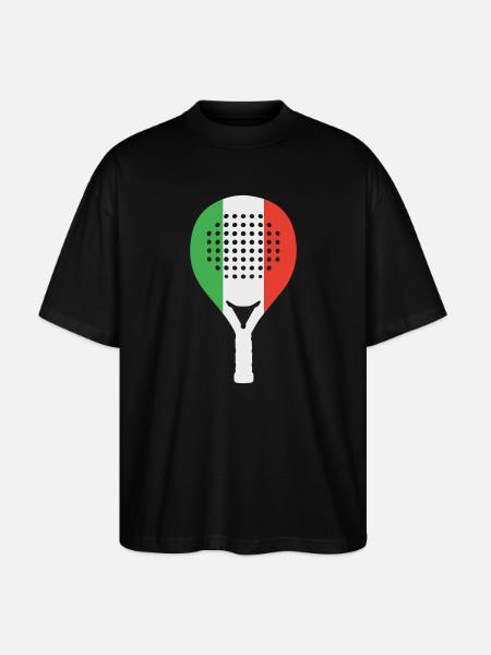 Padel-Italia - Stanley/Stella Oversized Unisex Organic T-shirt Blaster 2.0 - black