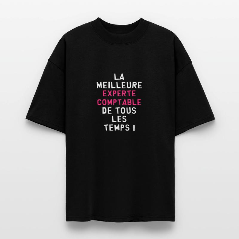Expert Comptable / Comptabilité / Comptable / T-shirt bio Blaster 2.0 coupe oversize Stanley/Stella Unisexe