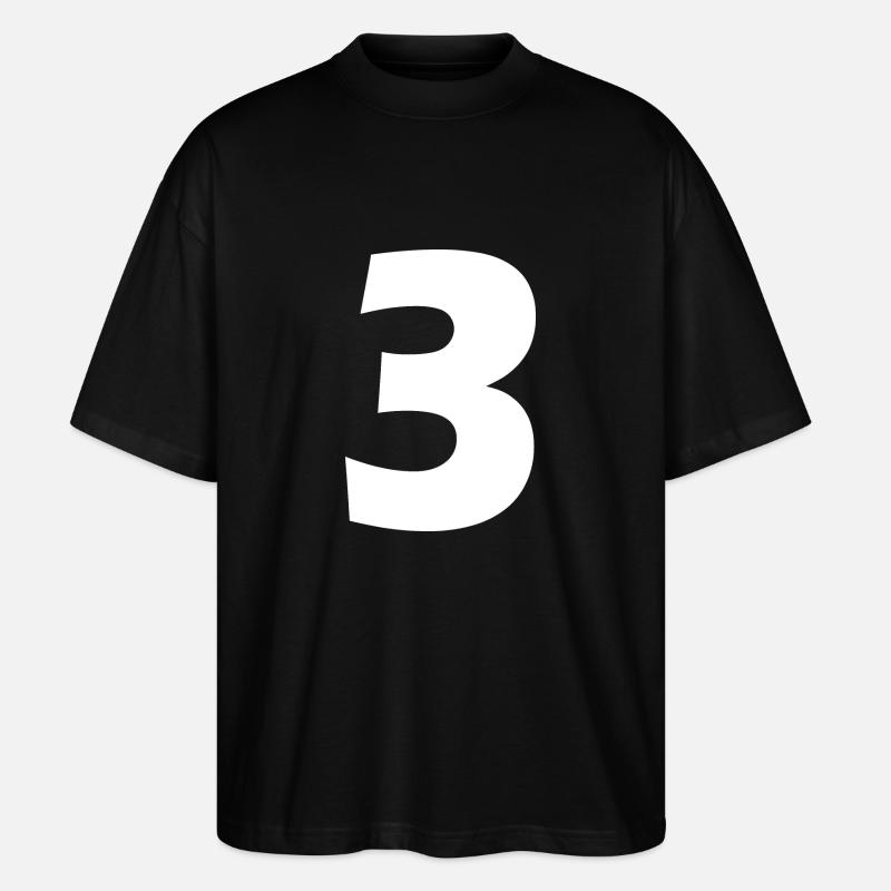3 - Stanley/Stella Oversized Unisex Bio T-Shirt Blaster 2.0 - Schwarz