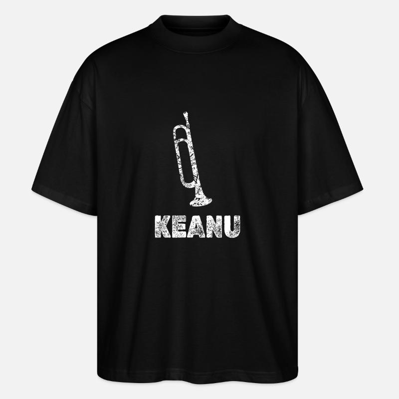 Gift for Keanu - Stanley/Stella Oversized Unisex Organic T-shirt Blaster 2.0 - black
