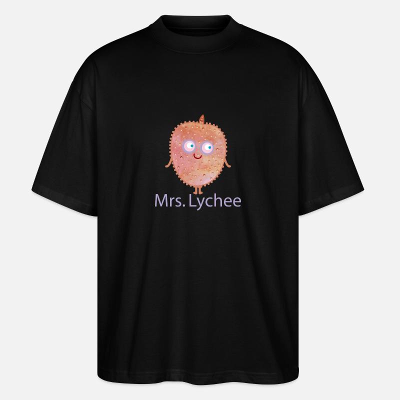 Mrs. Lychee - Stanley/Stella Oversized Unisex Bio T-Shirt Blaster 2.0 - Schwarz