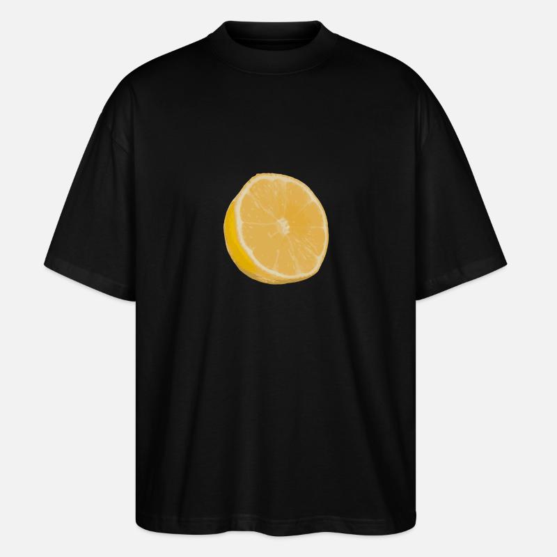 lemon - Stanley/Stella Oversized Unisex Bio T-Shirt Blaster 2.0 - Schwarz