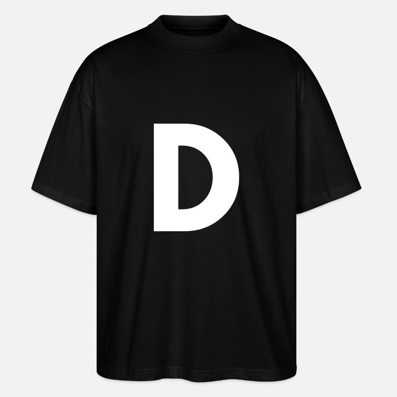D - Stanley/Stella Oversized Unisex Organic T-shirt Blaster 2.0 - black