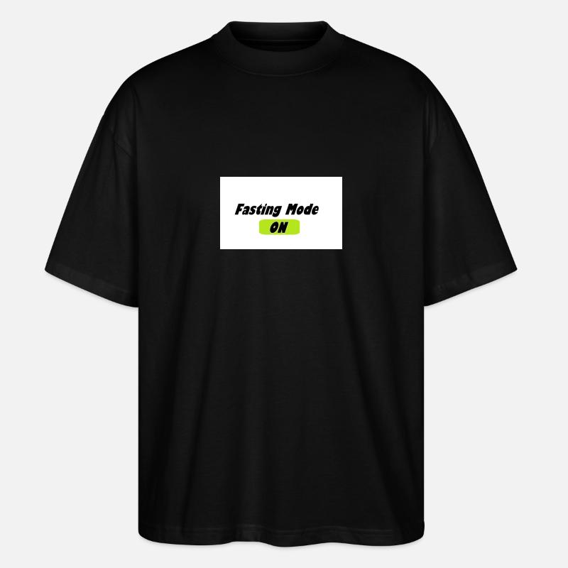 FASTEN - Stanley/Stella Oversized Unisex Bio T-Shirt Blaster 2.0 - Schwarz