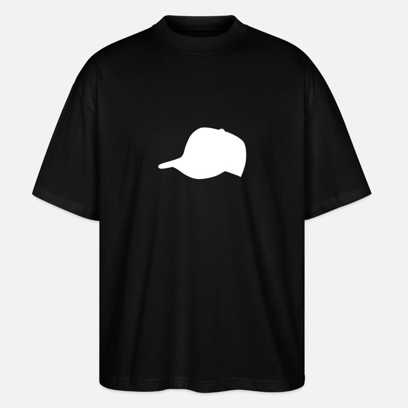 Basecap - Stanley/Stella Oversized Unisex Bio T-Shirt Blaster 2.0 - Schwarz
