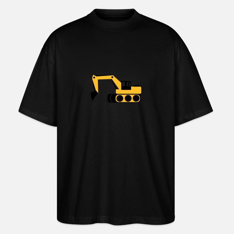 Bagger - Stanley/Stella Oversized Unisex Bio T-Shirt Blaster 2.0 - Schwarz