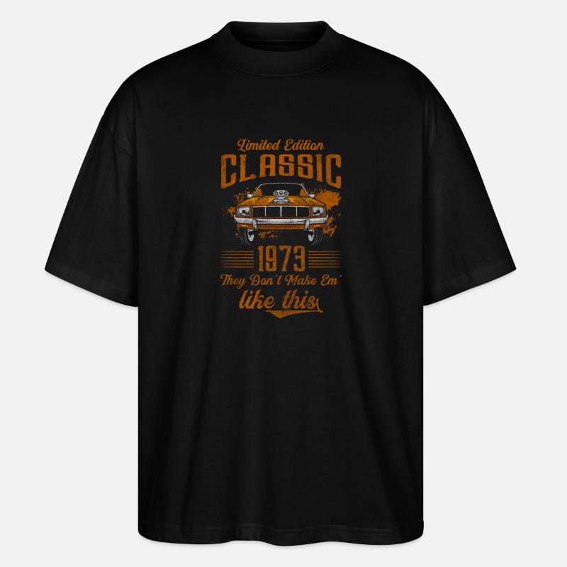 Classics Old Old School - Stanley/Stella Oversized Unisex Organic T-shirt Blaster 2.0 - black
