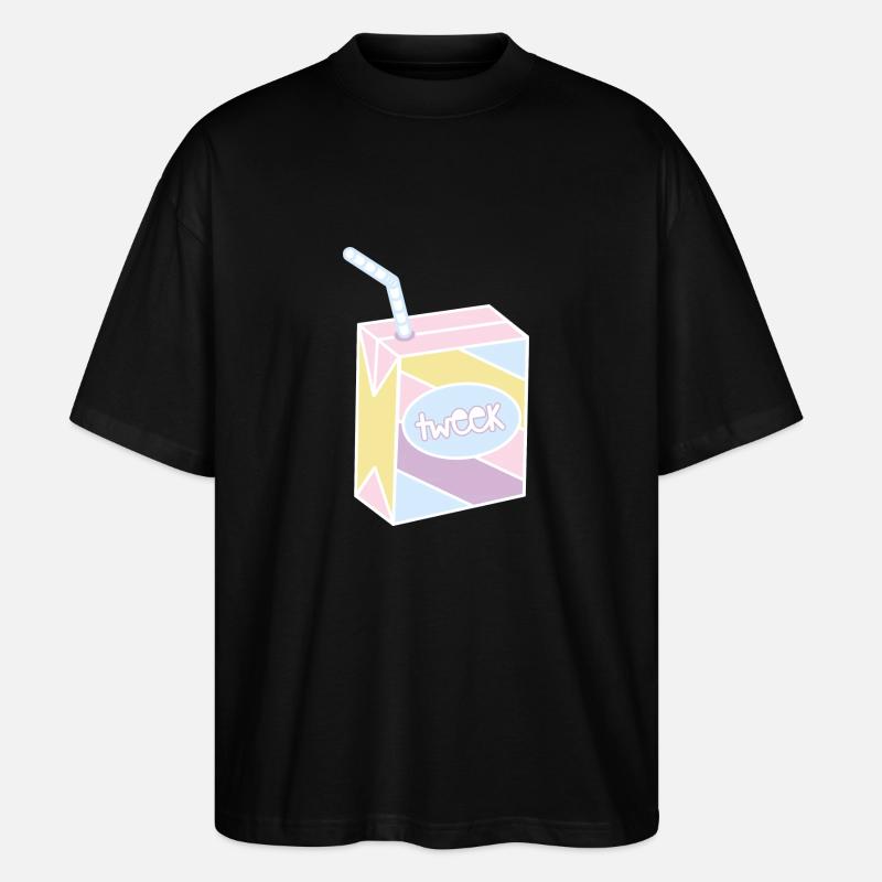 tweek juice box - Stanley/Stella Oversized Unisex Bio T-Shirt Blaster 2.0 - Schwarz