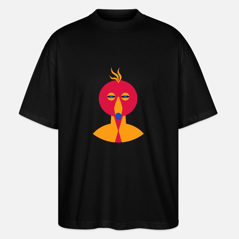 Sunny Phoenix - Stanley/Stella Oversized Unisex Bio T-Shirt Blaster 2.0 - Schwarz
