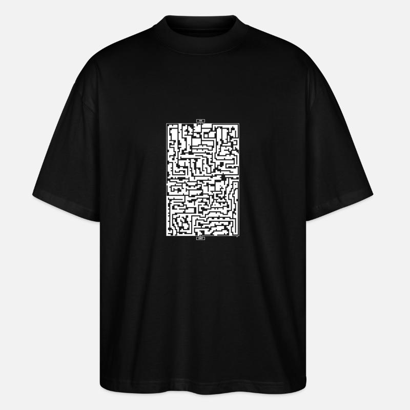 Laby BrikW - Stanley/Stella Oversized Unisex Bio T-Shirt Blaster 2.0 - Schwarz