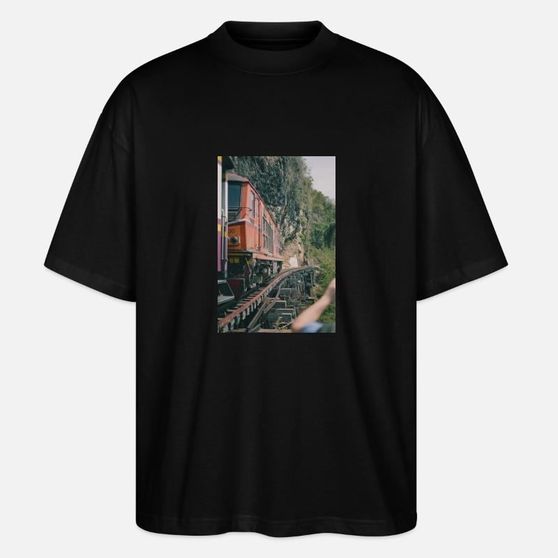 Zug Zug - Stanley/Stella Oversized Unisex Bio T-Shirt Blaster 2.0 - Schwarz