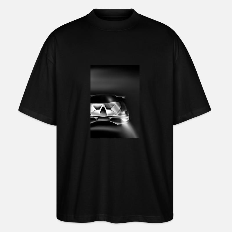 Auto schwarz - Stanley/Stella Oversized Unisex Bio T-Shirt Blaster 2.0 - Schwarz