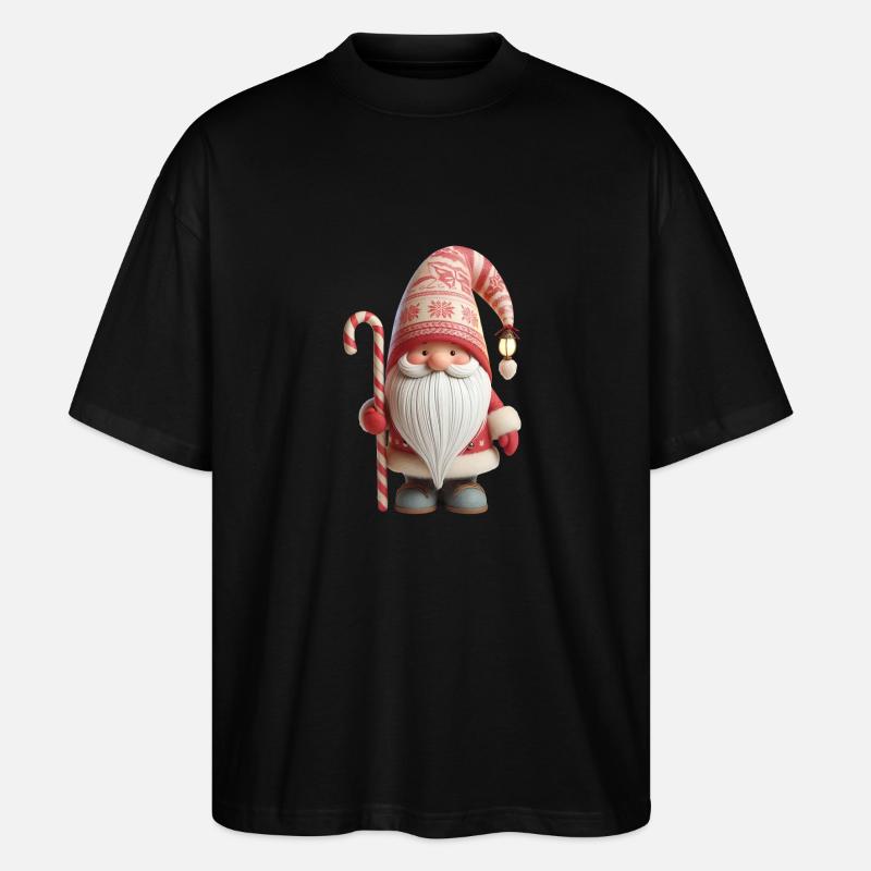 Weihnachtswichtel 2 - Stanley/Stella Oversized Unisex Bio T-Shirt Blaster 2.0 - Schwarz