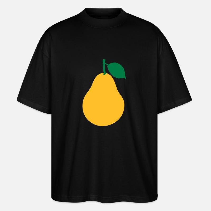 Pear - Stanley/Stella Oversized Unisex Bio T-Shirt Blaster 2.0 - Schwarz